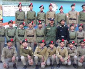 बी एल स्कूल कुनिहार के 25 एन सी सी कैडेटों ने दी “एन सी सी  A”प्रमाण पत्र के लिए परीक्षा