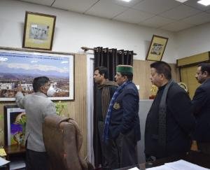 Health Minister inspected major health institutions of the district