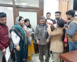 Compassionate families reached Shimla Sukhu government should bring the issue of compassionate families in the second cabinet