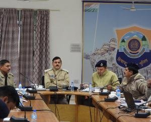 Dharamshala : WELFARE -CUM -CRIME meeting was organized with Superintendent of Police of District Kangra in the office of Superintendent of Police, Dharamshala.