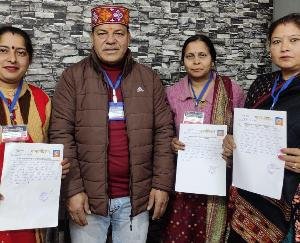  Rajindra Bhatia organized a human rights meeting in Hamirpur