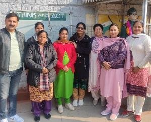 Subhash Chandra Bose's birth anniversary celebrated with pomp in Jwalamukhi Bal School