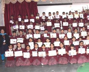  Bravery Day celebrated on the birth anniversary of Subhash Chandra Bose at DAV Bhadoli School