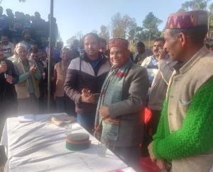 CPS Kishori Lal honored wrestlers at Lakhdata fair