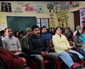 45 teachers are taking training on basic literacy and numeracy