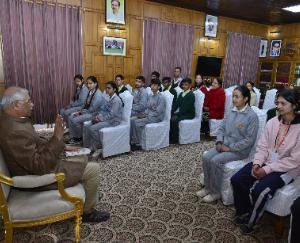 The Governor released Narendra Modi's book 'Exam Warriors'