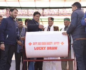 Winner gets Honda scooty in Red Cross raffle draw