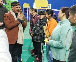 District Master Veteran Badminton Competition inaugurated in Dharamshala