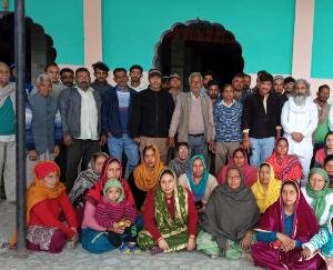  Meeting of temple committee held at Tapobhoomi Jai Maa Ashram Sugh Bhatoli of Baba Fakir Chand Maharaj