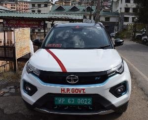 District Solan's Regional Transport Office got its first electric vehicle