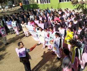 बच्चों के मन से गणित के भय को दूर करने हेतु विभिन्न गतिविधियों का आयोजन