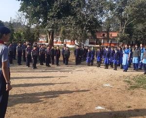 Scout and Guide World Thinking Day celebrated at Kendriya Vidyalaya Naleti