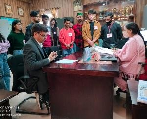 Memorandum sent by the SFI unit to the Chief Minister through the Principal