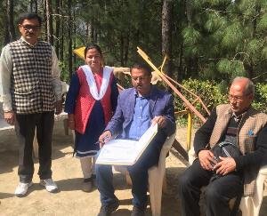 SDM Sanjay Kumar did a surprise inspection of Shangri School