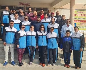 The players of Master Veteran of District Kangra will show their stamina in the national level competition in Goa.