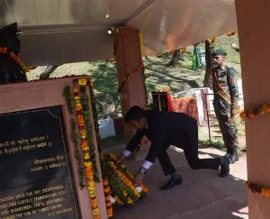 Deputy Commissioner inaugurated Brigadier Sher Jung Thapa Park