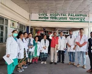 SHARE India team inspected Palampur hospital