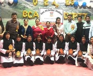 Students dance a lot in BCA program at Dhaliara College