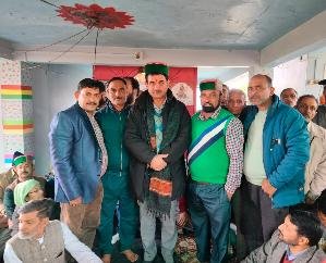 Delegation of District Numberdar Union met CPS Awasthi