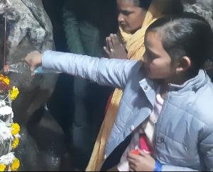 Kunihar:- Huge- Bhandara- set -up -by- the -committee- in- ancient- Shiva- Tandav- cave- Kunihar