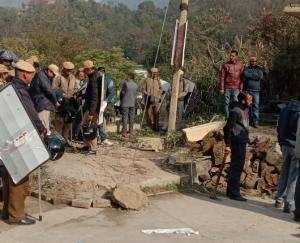 बिलासपुर:प्रशासन ने हटाए अवैध कब्जे