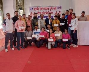 Ishant, Shagun, Ayan and Rashi won the running events