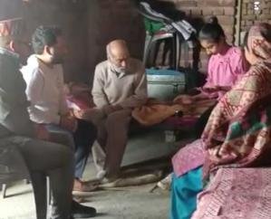 Dehra: Aadhaar card of Gangot's disabled person updated at home