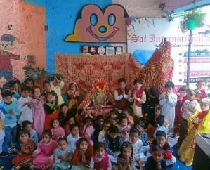  Navratri festival celebrated at Sai International School 111