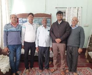 Kangra: Krishna Sharma of Mumbai has been anchoring in Maa Bajreshwari temple for 13 years