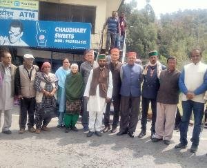 Rajgarh: Pensioners raised demand for release of arrears of Sixth Pay Commission outright