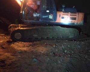 Indora: One and a half lakh fine recovered for illegal mining