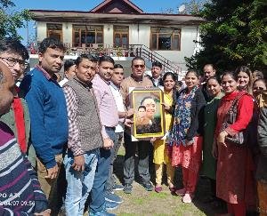  Kangra: Delegation of State Health Society Association met RS Bali