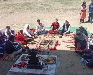 Kunihar: New session begins with Saraswati Puja and Havan at The SVN School