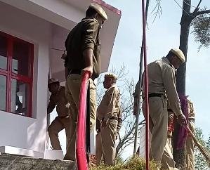 Darlaghat: Himachal Home Guard's 11th Corps did route march on foot