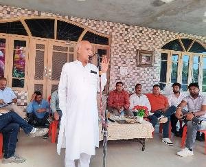 8 crore 25 lakh will be spent on construction of Banoli-Harnera road: Agriculture Minister Chandra Kumar