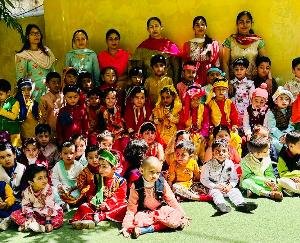 Solan - Baisakhi festival celebrated with enthusiasm in EuroKids School