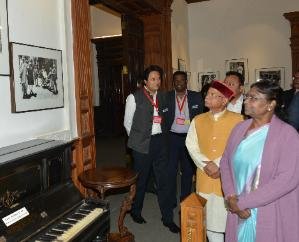  President visits Indian Institute of Advanced Study