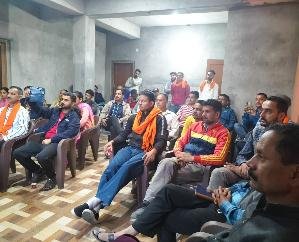  Joint meeting of Devbhoomi Kshatriya Sangathan and Savarna Morcha held in Darlaghat