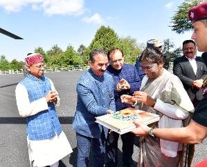 Shimla: A dignified farewell given to the President