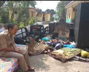 Dehra: House fire in Lower Kariyada, loss of lakhs