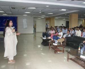  Baddi: Sonakshi Tomar gave stress management tips at IEC University