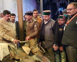 Deputy Chief Minister visited the spot at IGMC 111