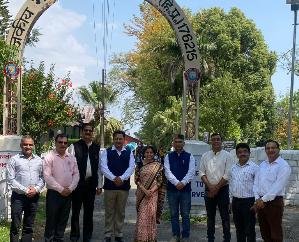 Dharamshala: Vallabhbhai Patel University Mandi team inspected Dharamshala College 11