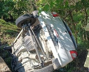  Rakkar: Unbalanced vehicle fell down from pulley in Bani, 2 injured