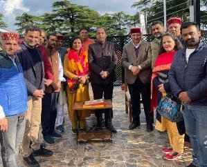 Shimla: After the victory, Rachna expressed gratitude to Leader of Opposition Jairam and the voters.