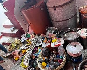 Dadasiba: Fire broke out in the wedding house in Chutal of Jaswan-Paragpur, loss of lakhs