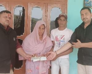 Dadasiba: Assistance given by going to the house of the victim's family