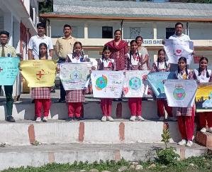 Dehra: Competitions organized on Red Cross Day at Dadasiba School