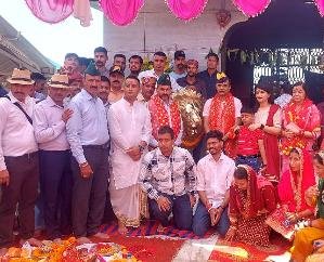 Jwalamukhi: 20 Dogras installed brass metal lions in the temple of Jwalaji Devi