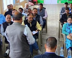  Shimla: Review meeting of Management Committees organized for BJP State Working Committee meeting